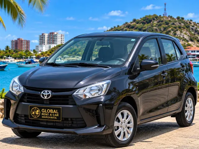 Toyota Agya de la flota de Global Rent